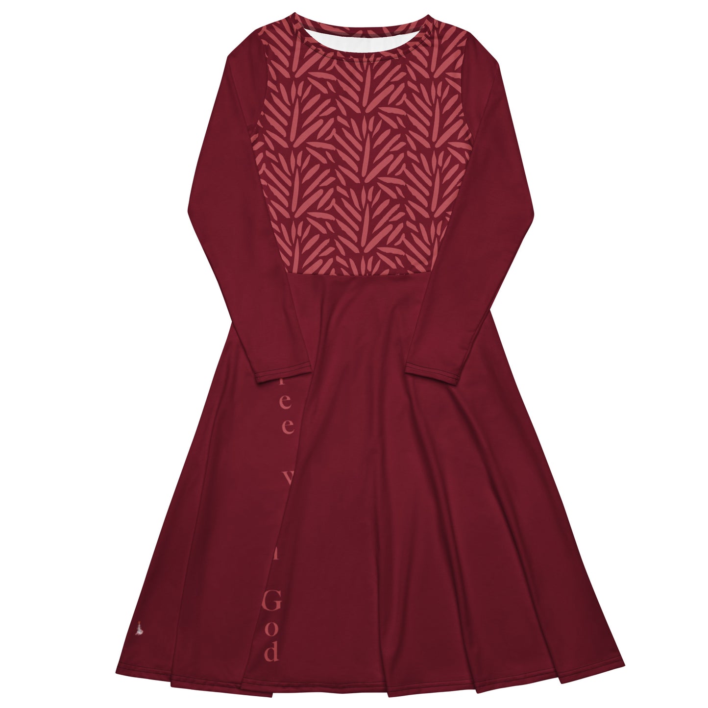 AWG long sleeve dress