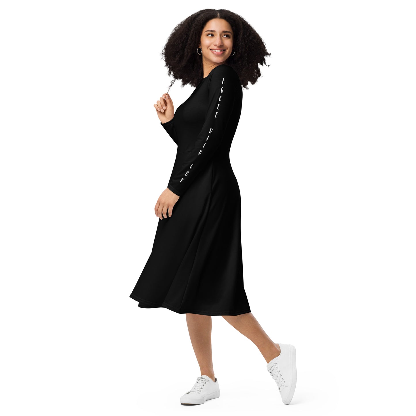 AWG long sleeve dress