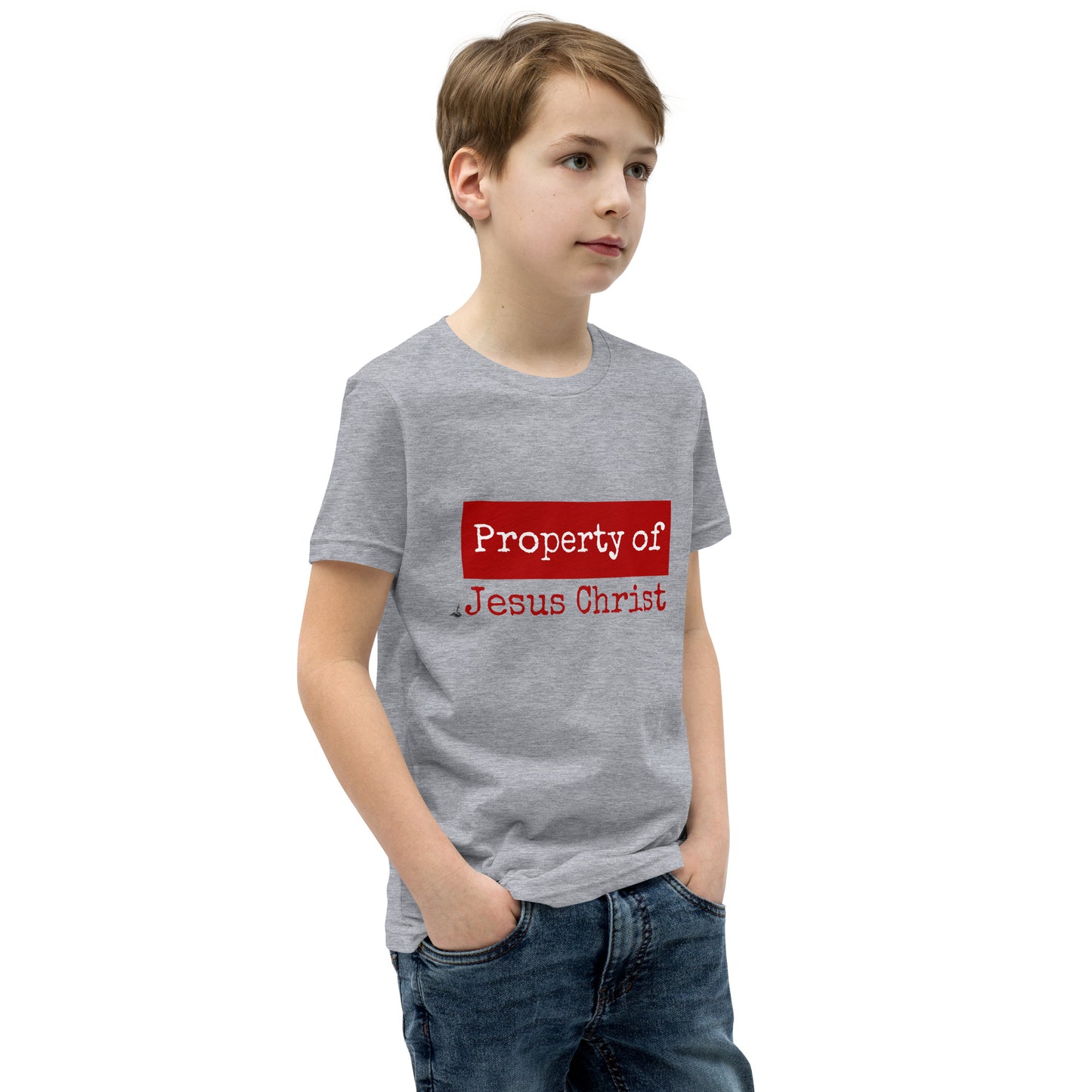 Property Red Youth Tee