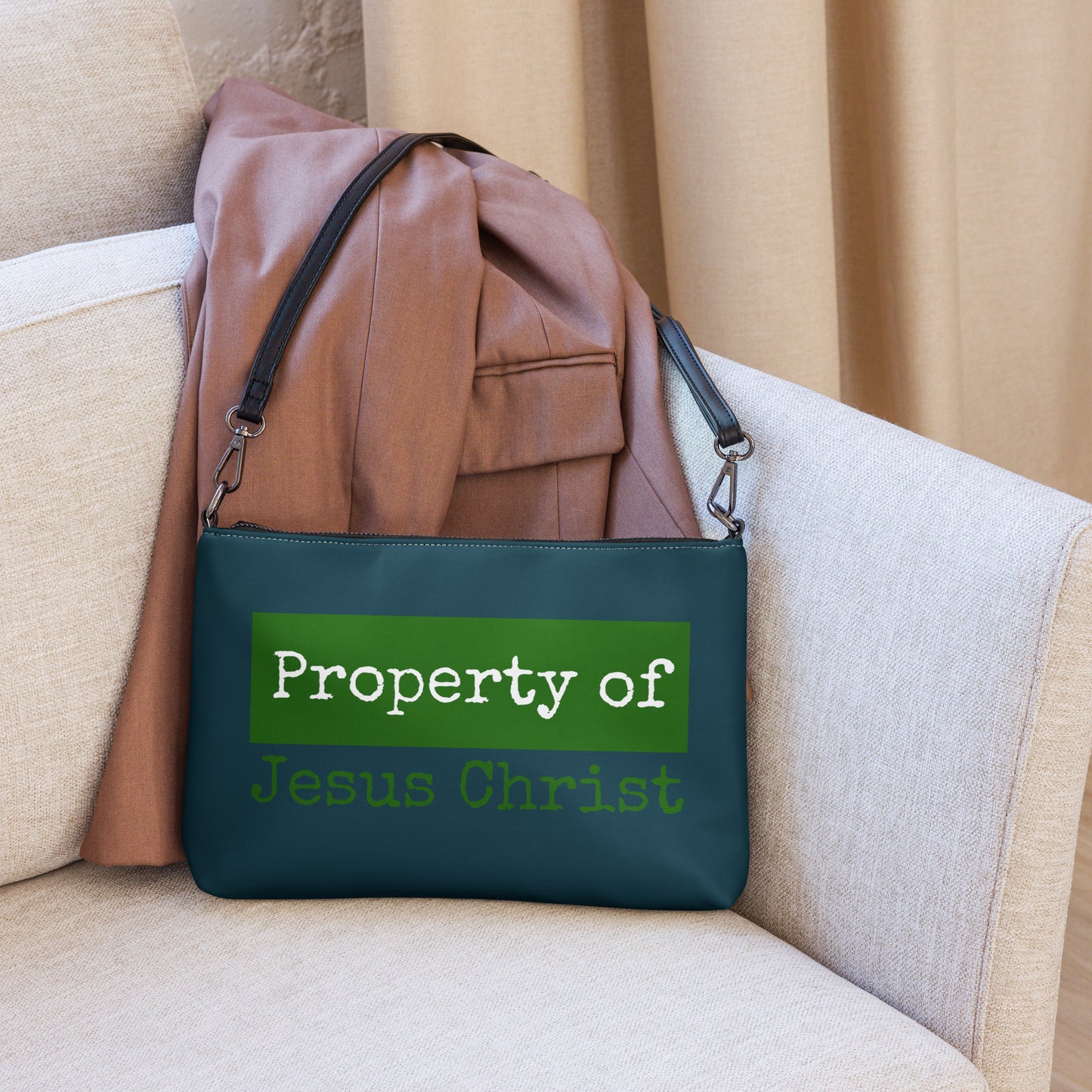 Property Green Crossbody bag