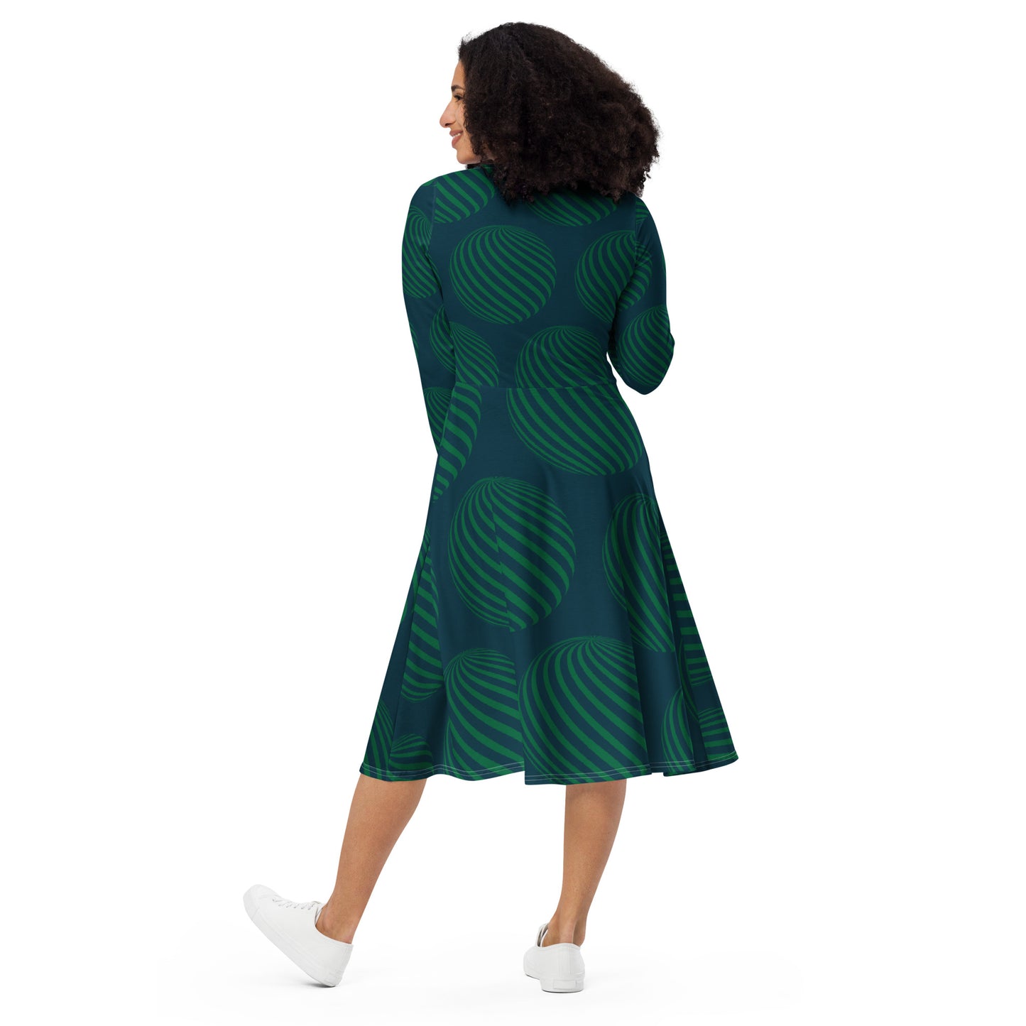 Property Green long sleeve dress