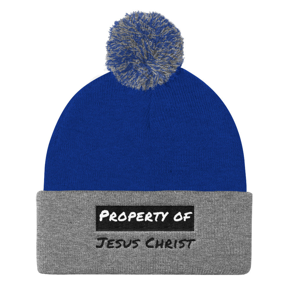 Property Pom Pom Knit Cap