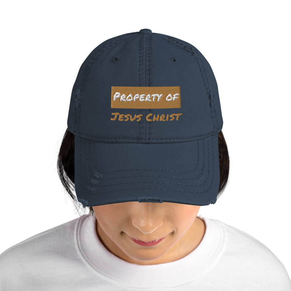 Property Distressed Dad Hat