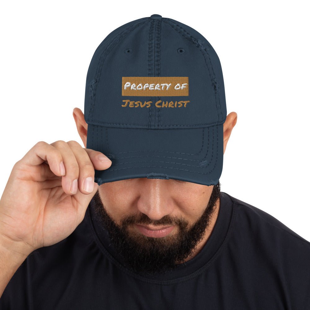 Property Distressed Dad Hat