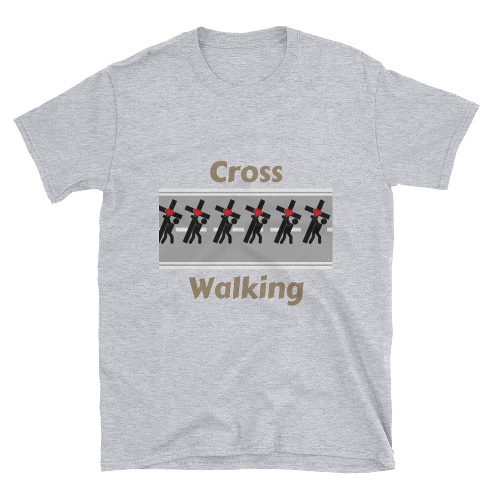 Cross Walking Unisex Tee