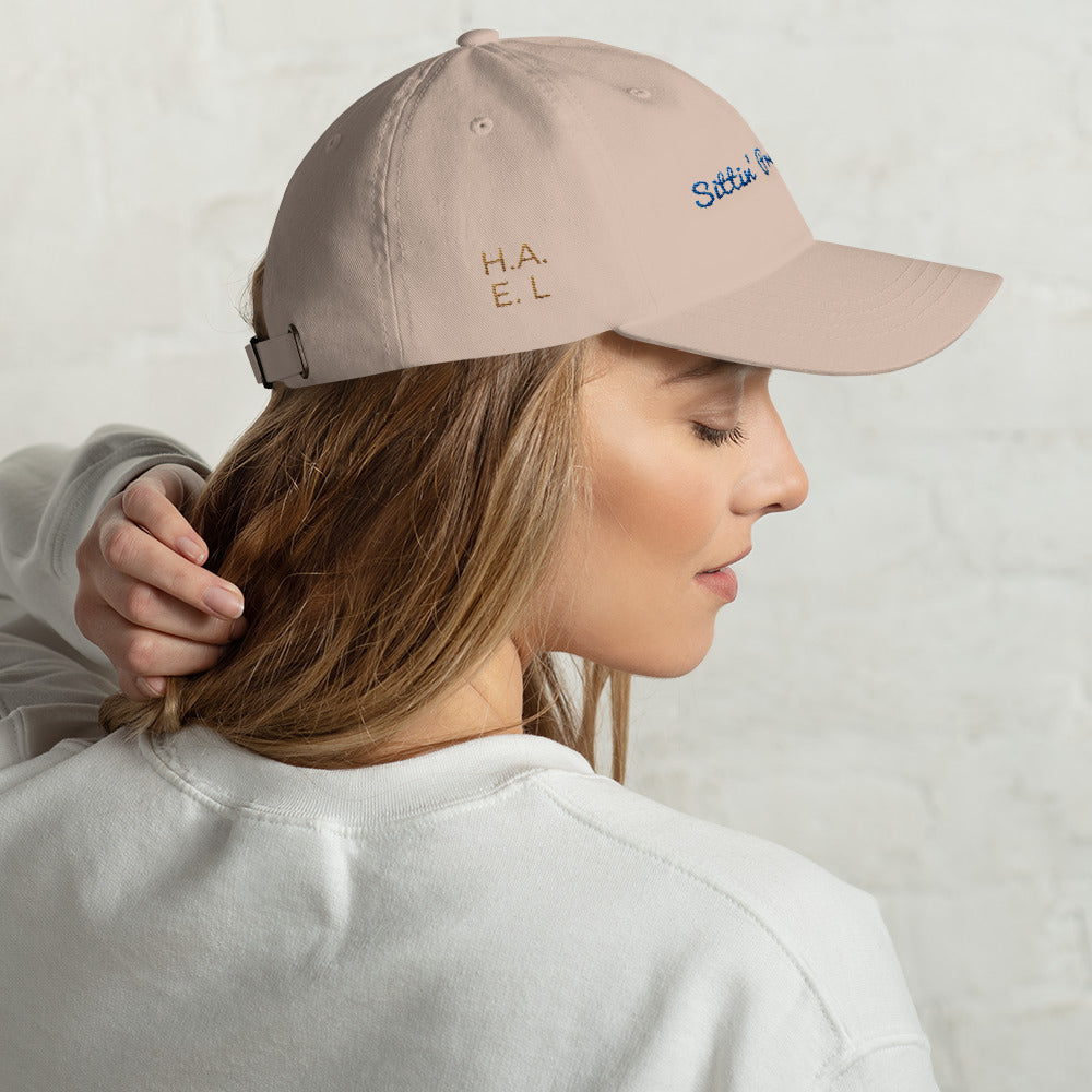 Pretty In God dad hat