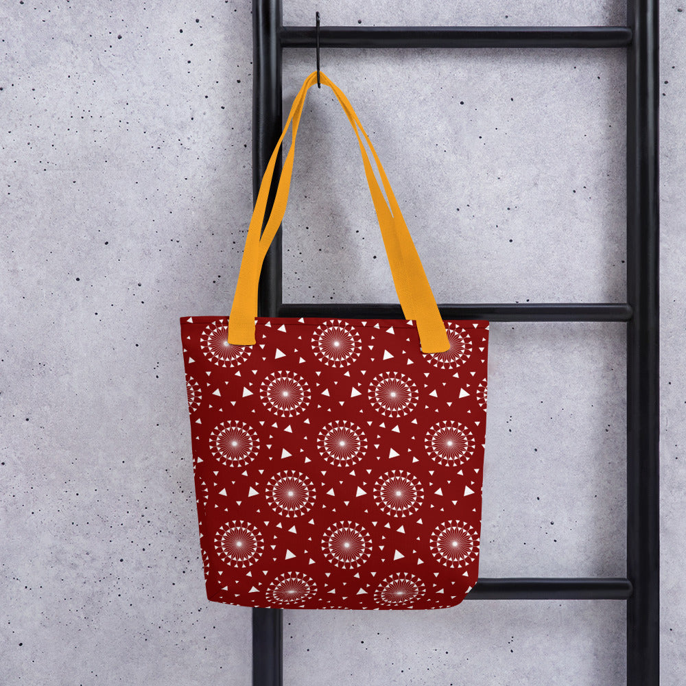 Red Vibrancy Tote bag