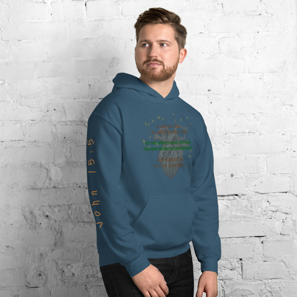 The Vine John 15:5 Unisex Hoodie