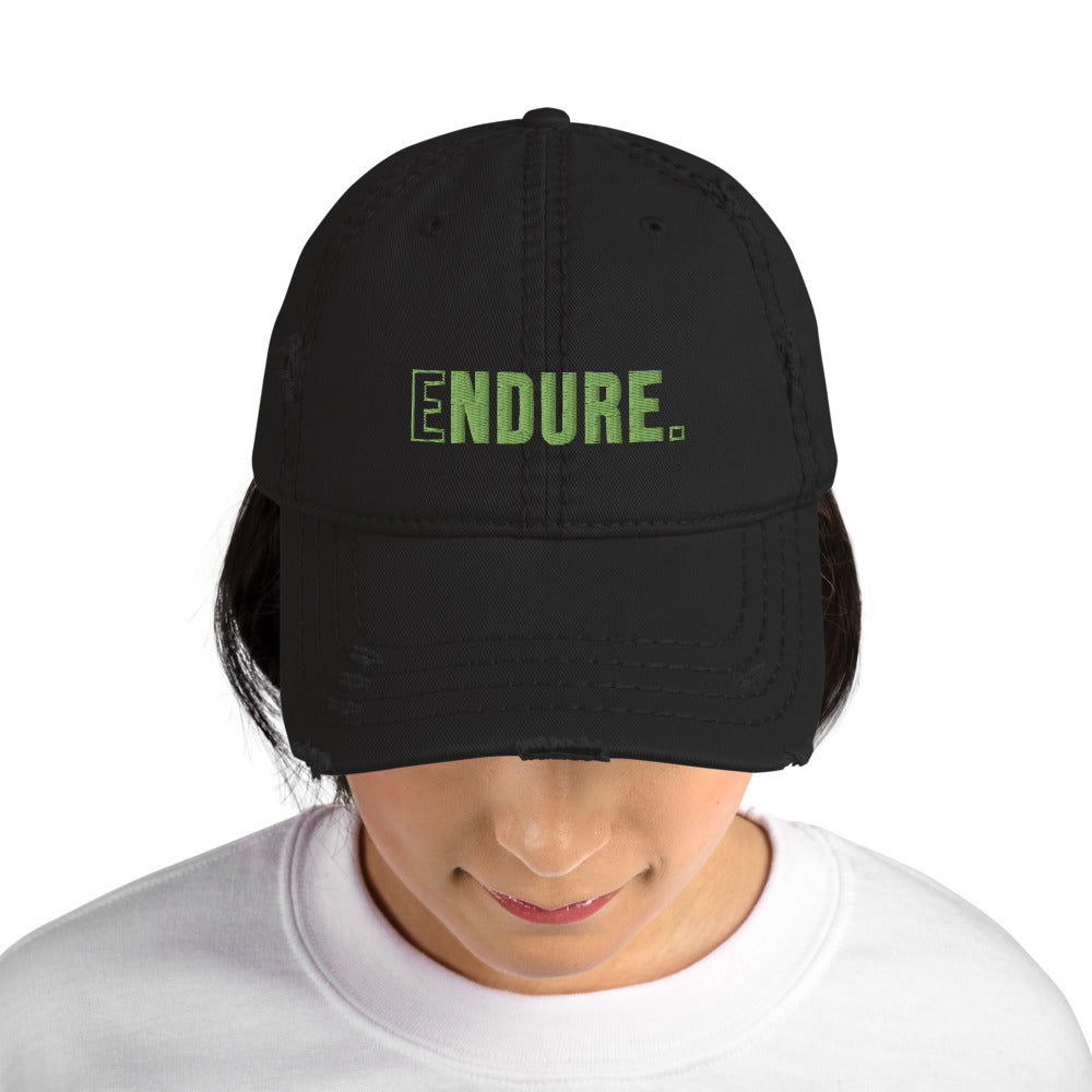 ENDURE. Distressed Dad Hat