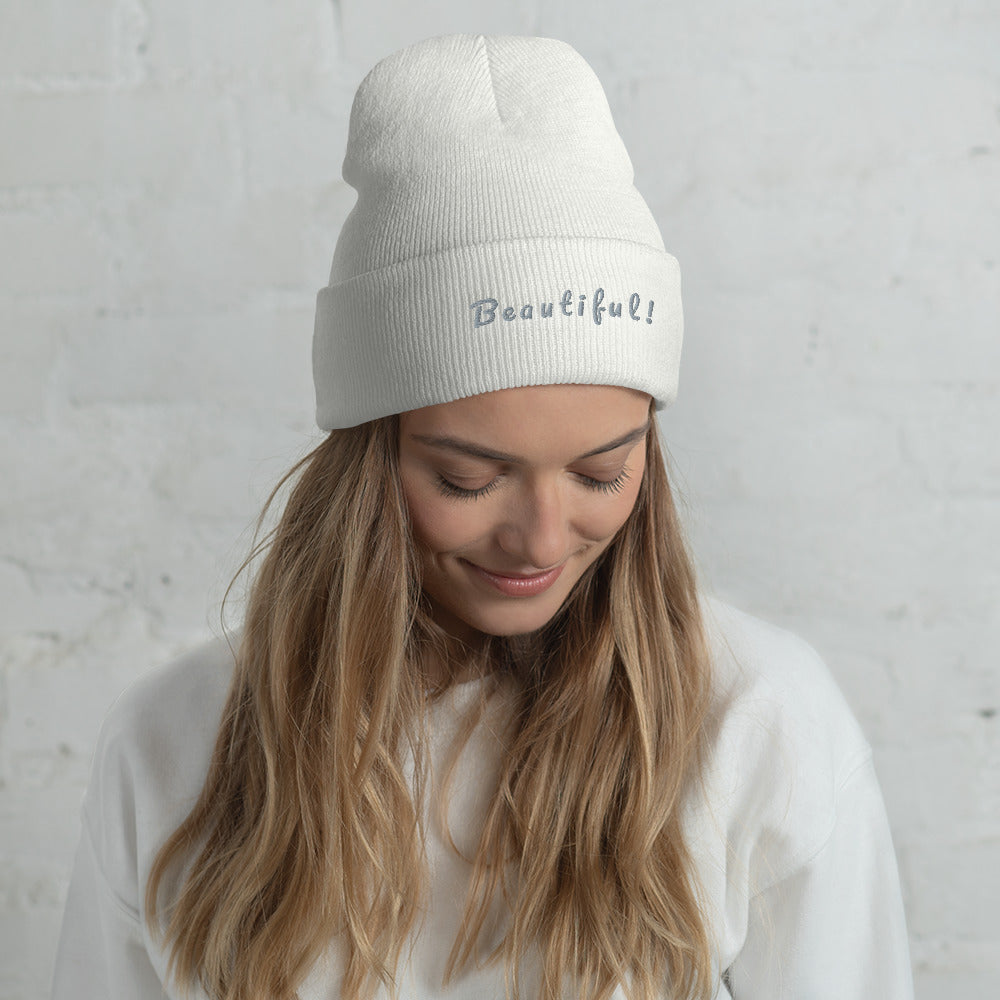 Beautiful - Simple Cuffed Beanie