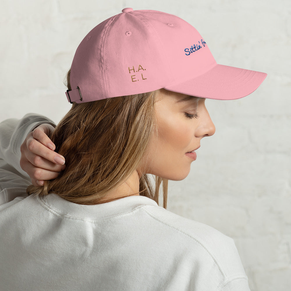 Pretty In God dad hat