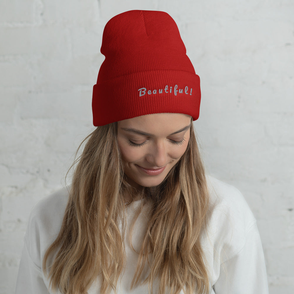 Beautiful - Simple Cuffed Beanie