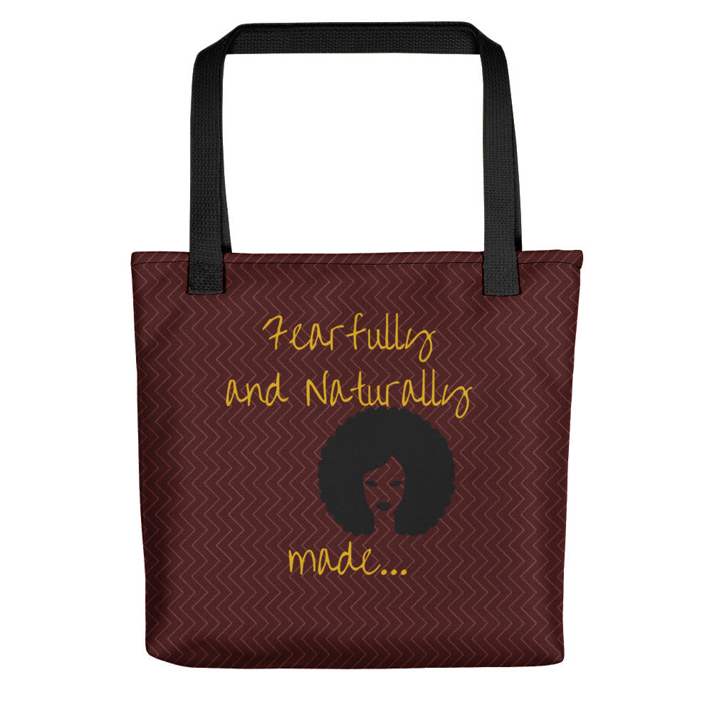 Fearfully Naturally Tote bag