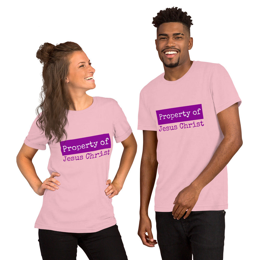 Property - Purple Unisex Tee