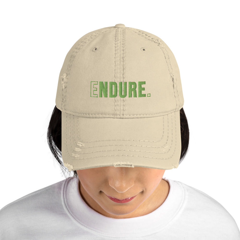 ENDURE. Distressed Dad Hat