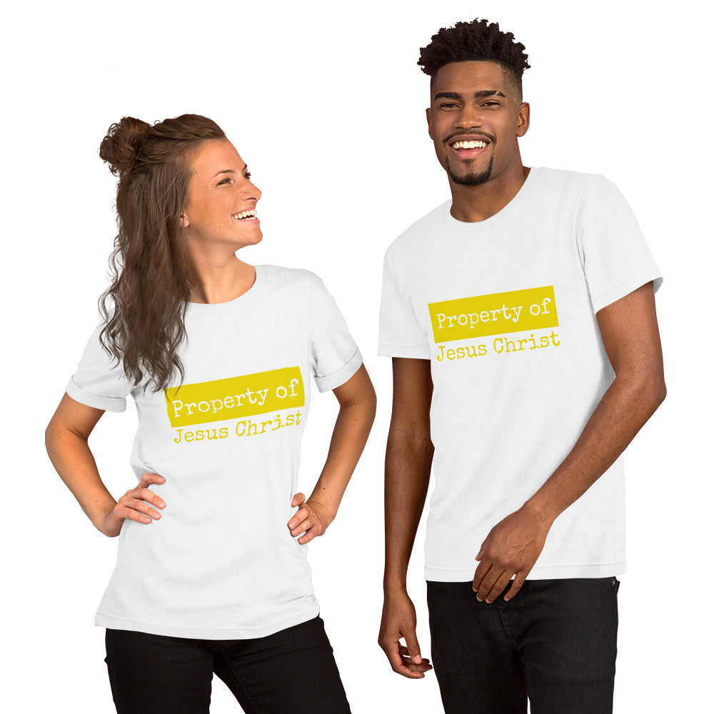 Property - Yellow Unisex Tee