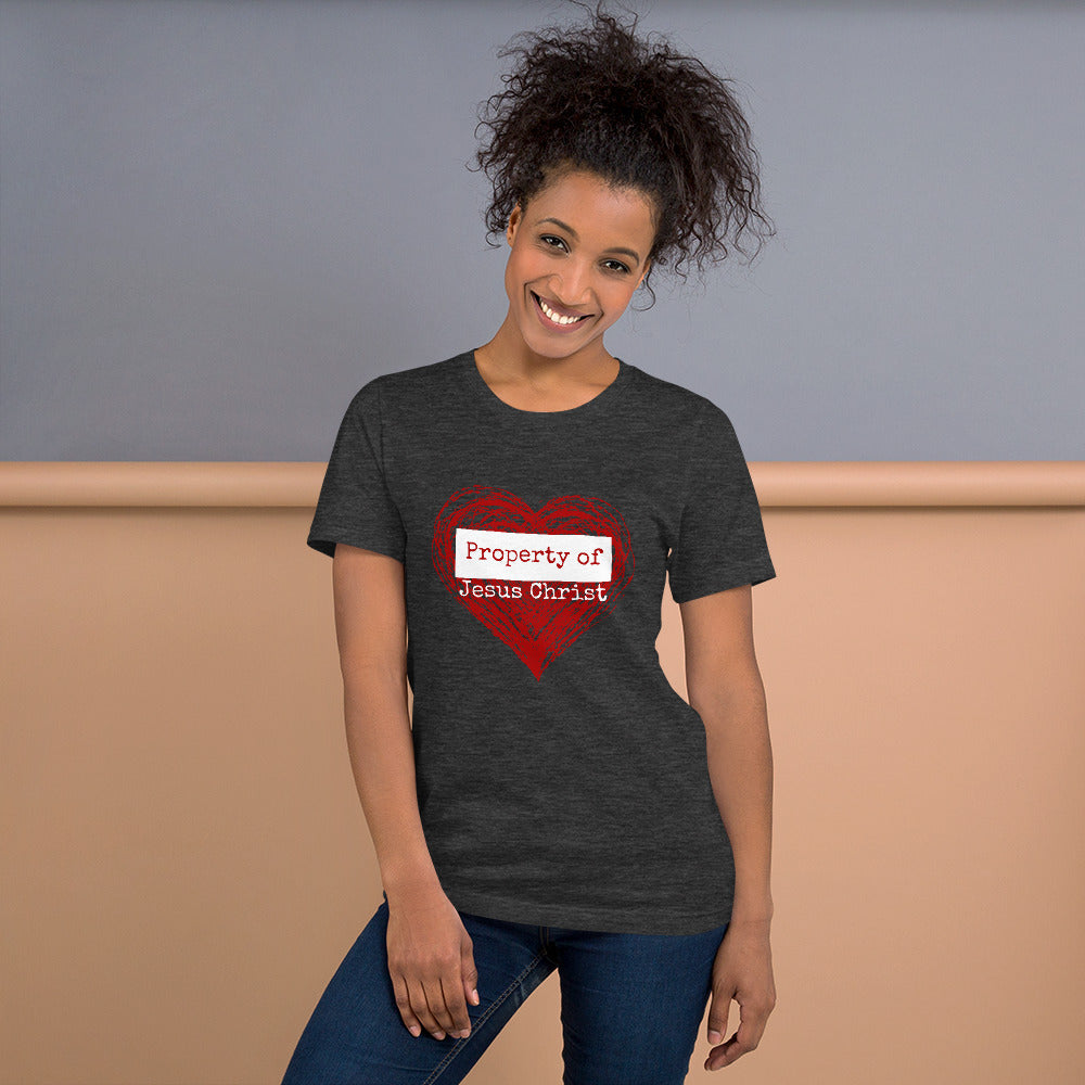 Loved Property Tee - Red