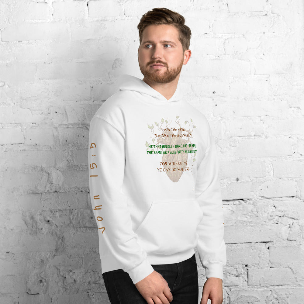 The Vine John 15:5 Unisex Hoodie