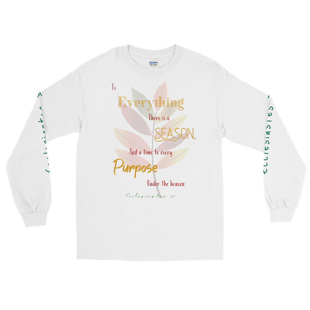 Every Season Ecclesiastes 3:1 Long Sleeve Tee