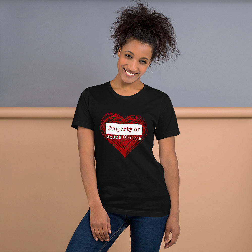 Loved Property Tee - Red