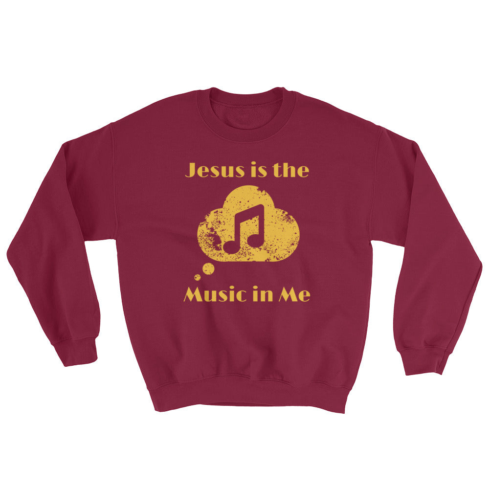 Music in Me Crewneck - Gold