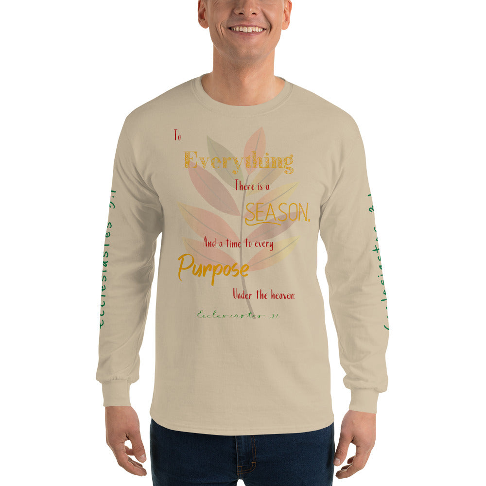 Every Season Ecclesiastes 3:1 Long Sleeve Tee