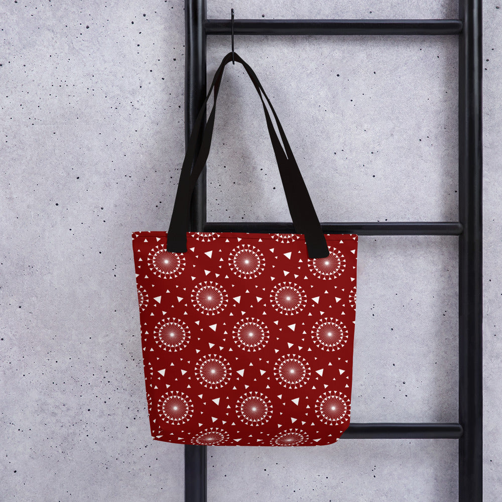 Red Vibrancy Tote bag