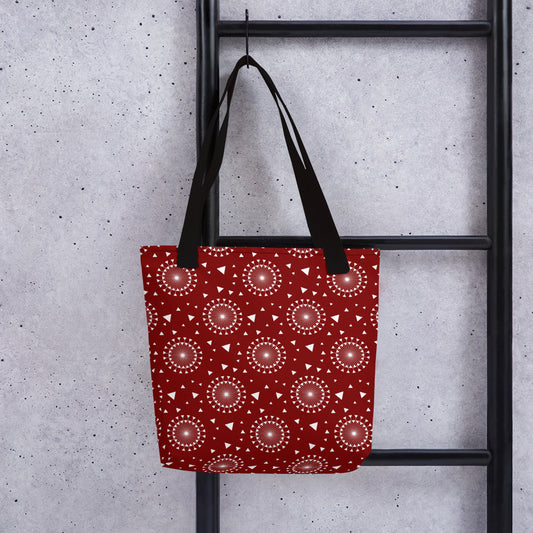 Red Vibrancy Tote bag