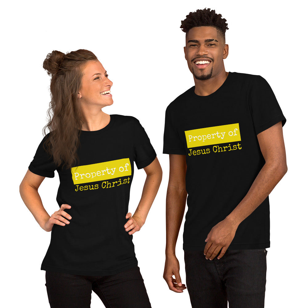 Property - Yellow Unisex Tee