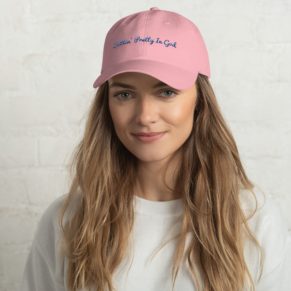 Pretty In God dad hat