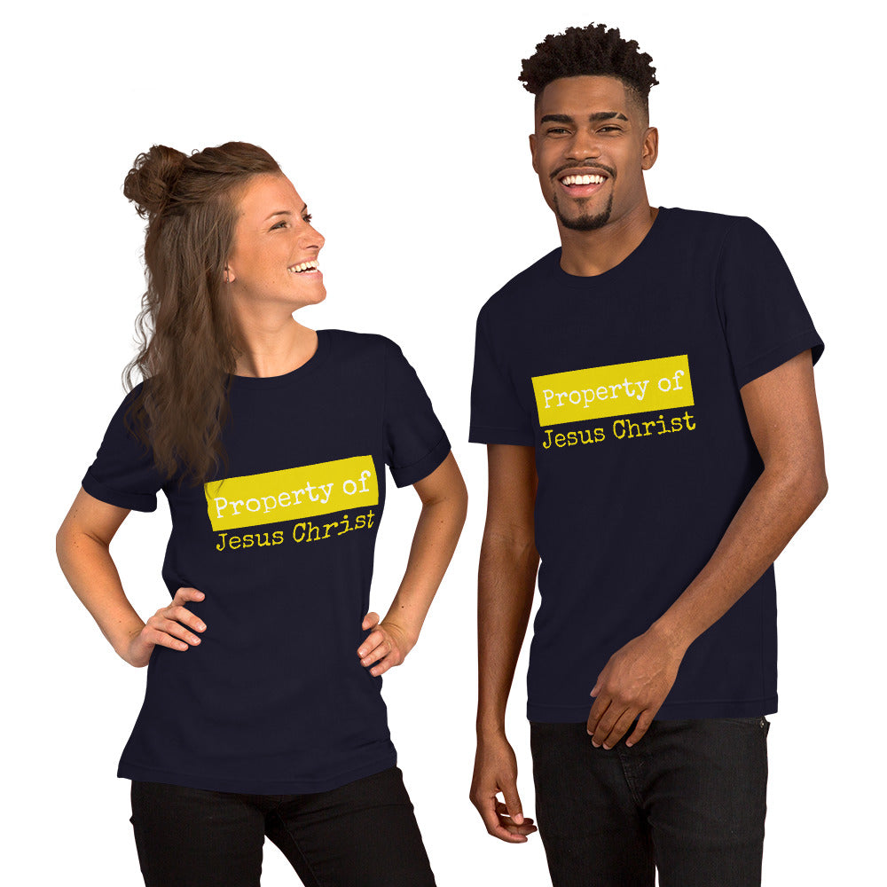 Property - Yellow Unisex Tee