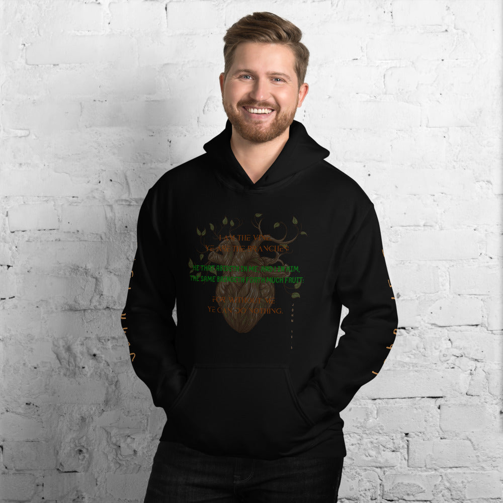 The Vine John 15:5 Unisex Hoodie