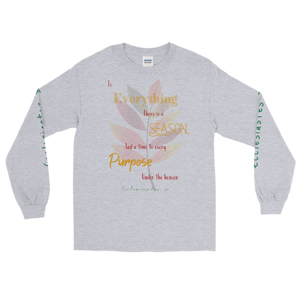 Every Season Ecclesiastes 3:1 Long Sleeve Tee