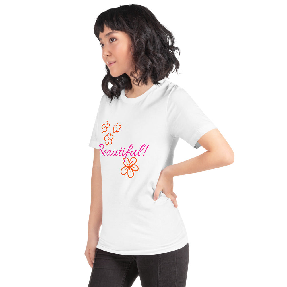 Beautiful - Flowers Tee