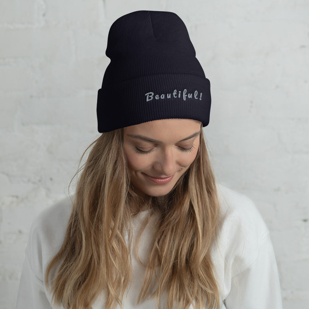 Beautiful - Simple Cuffed Beanie