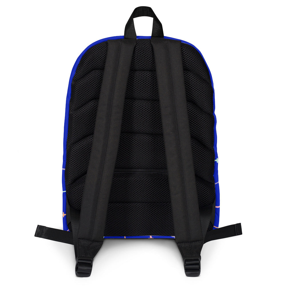 Unicorns Exist - Blue Backpack