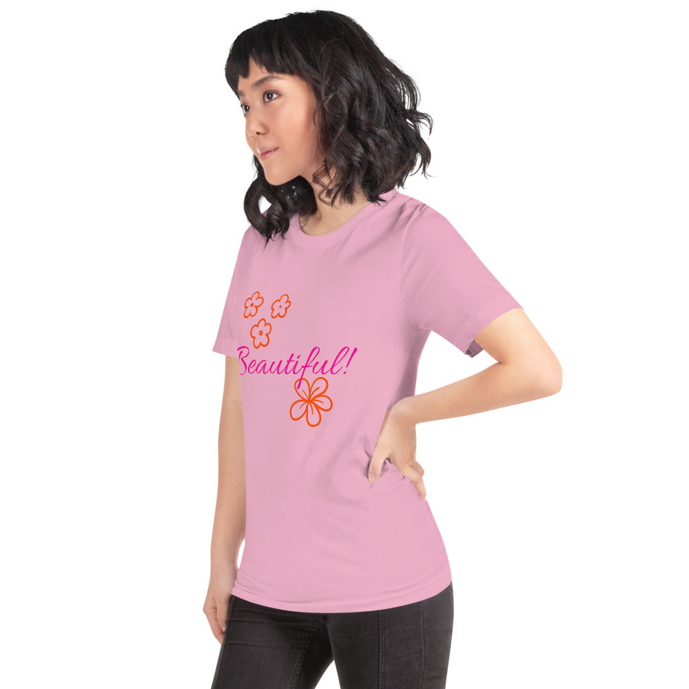 Beautiful - Flowers Tee