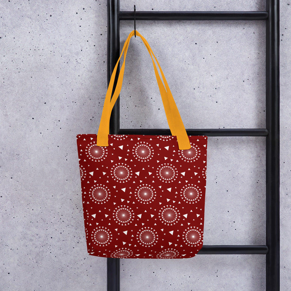 Red Vibrancy Tote bag