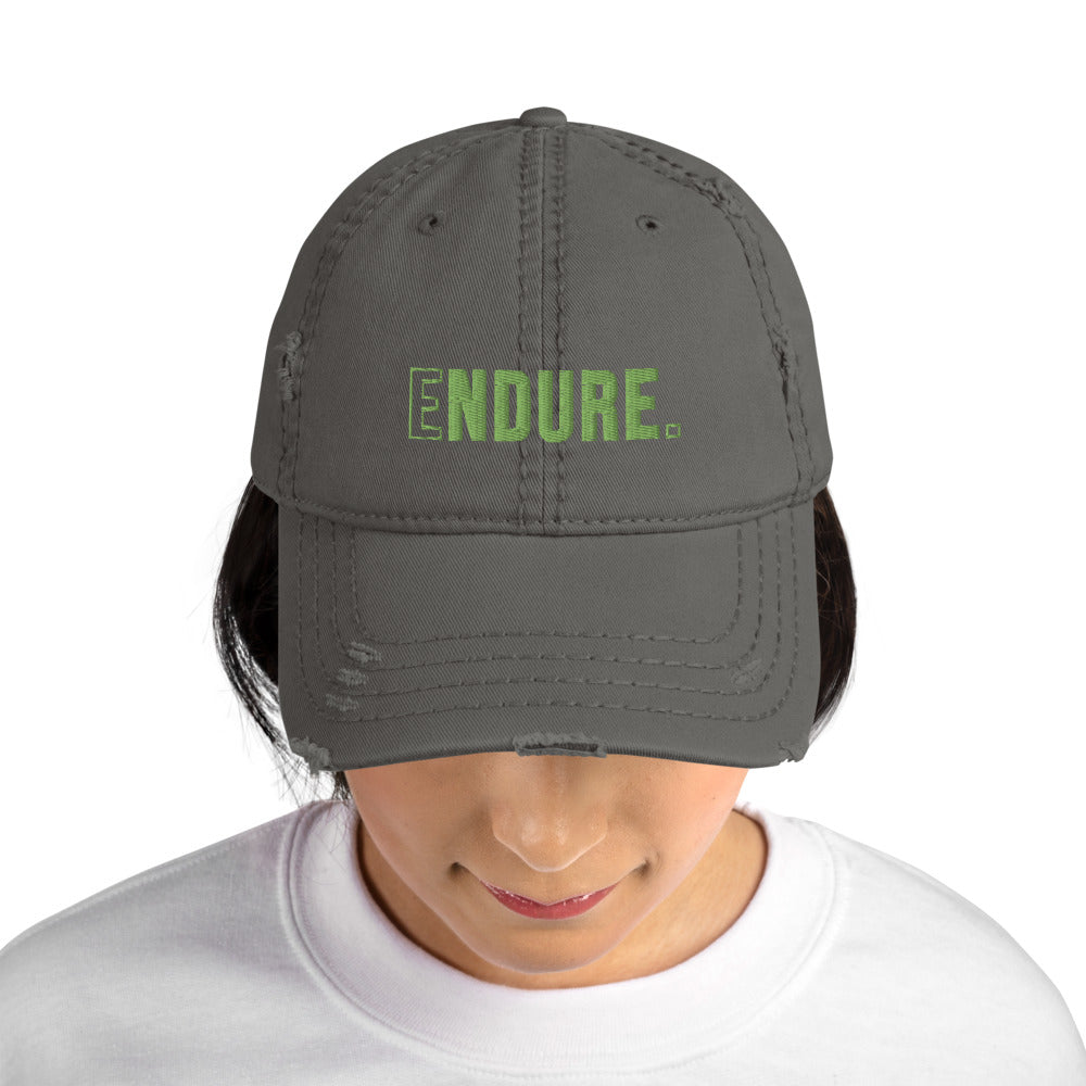 ENDURE. Distressed Dad Hat