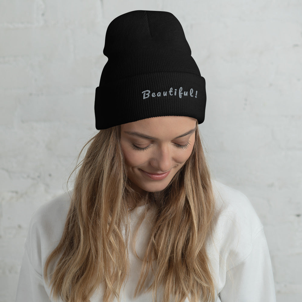 Beautiful - Simple Cuffed Beanie