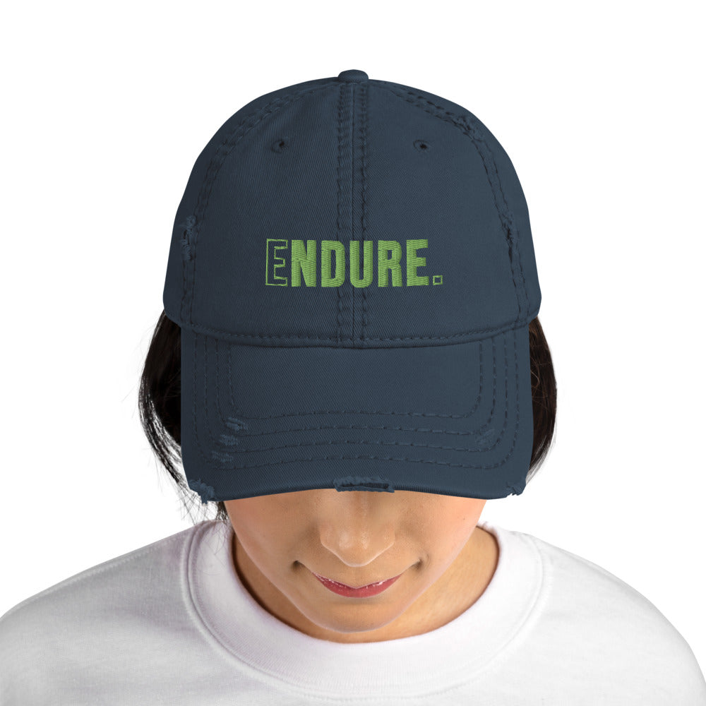 ENDURE. Distressed Dad Hat