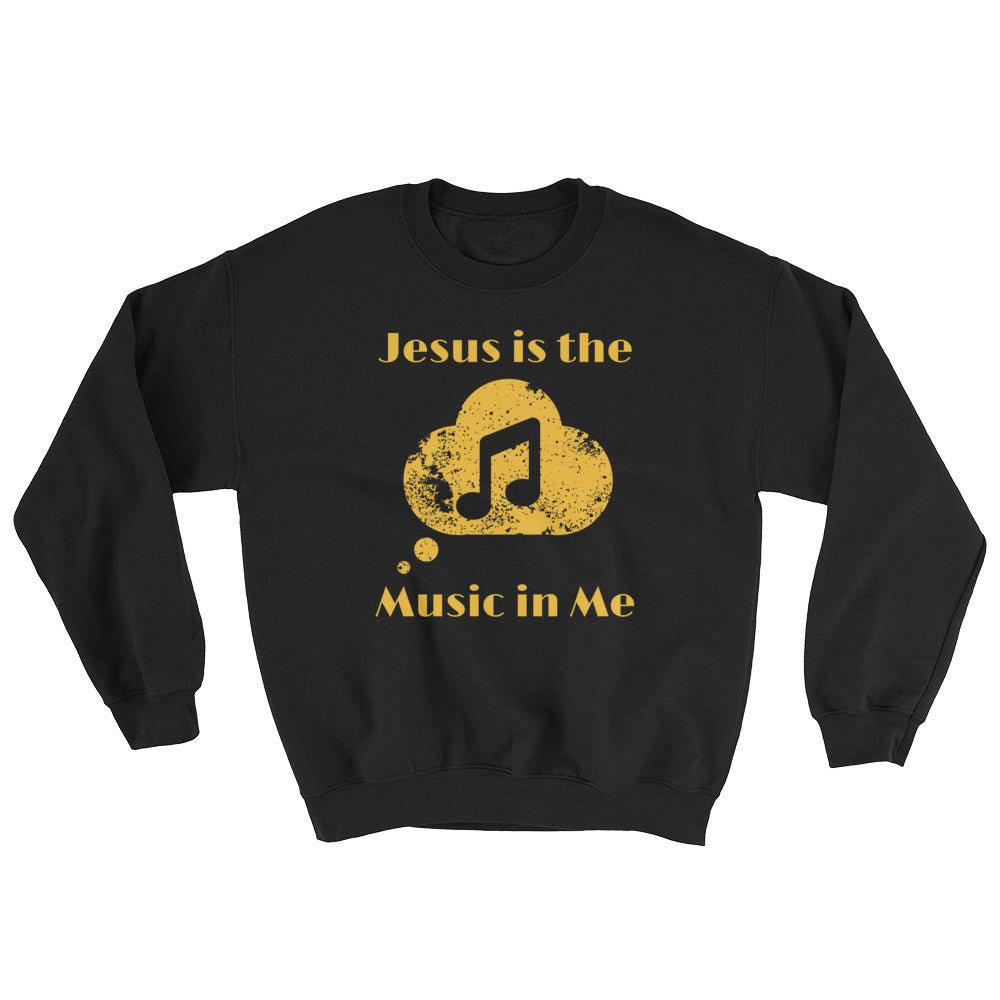 Music in Me Crewneck - Gold