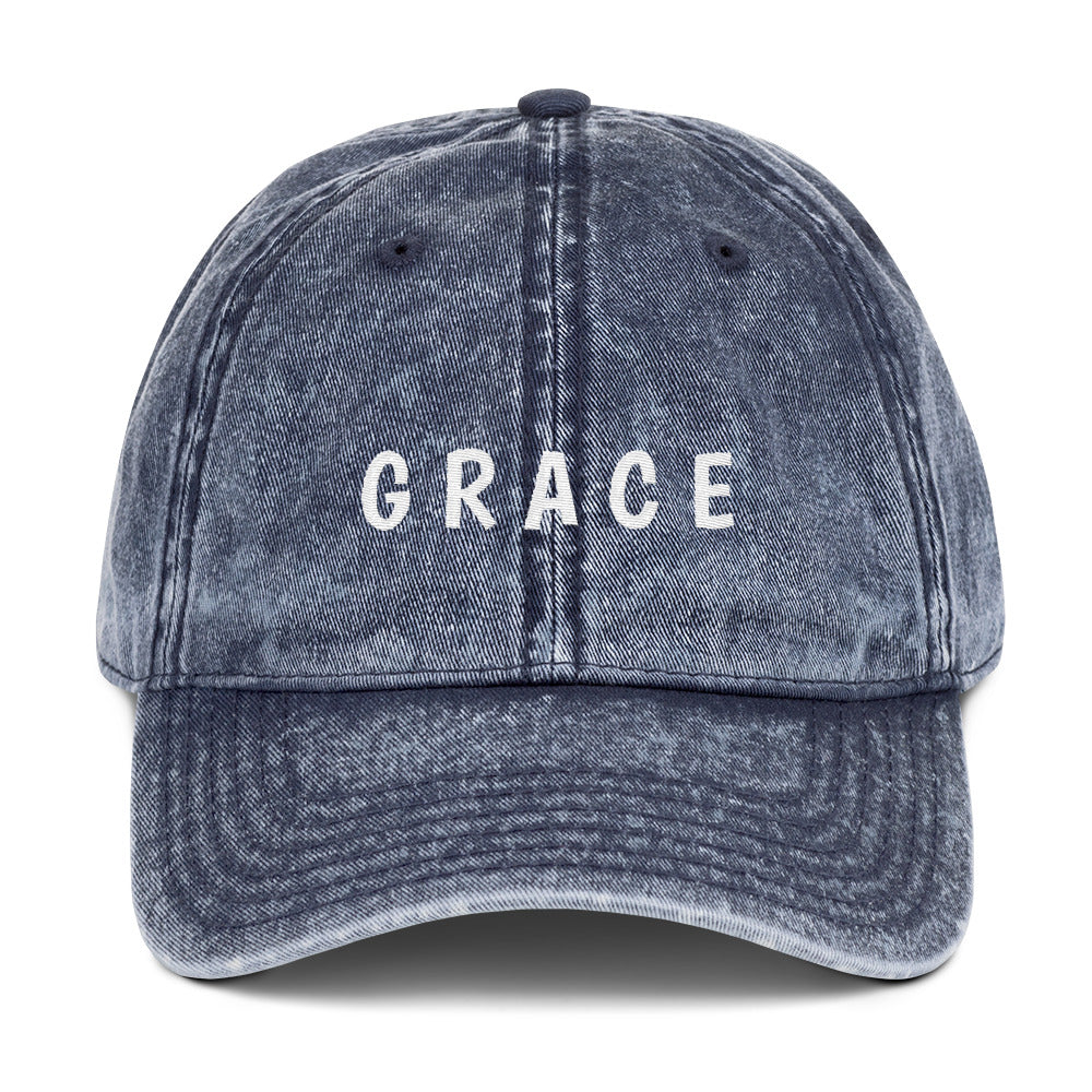 Grace Vintage Cotton Twill Cap