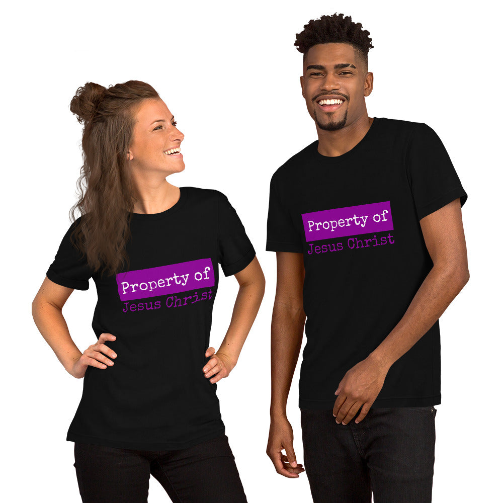 Property - Purple Unisex Tee