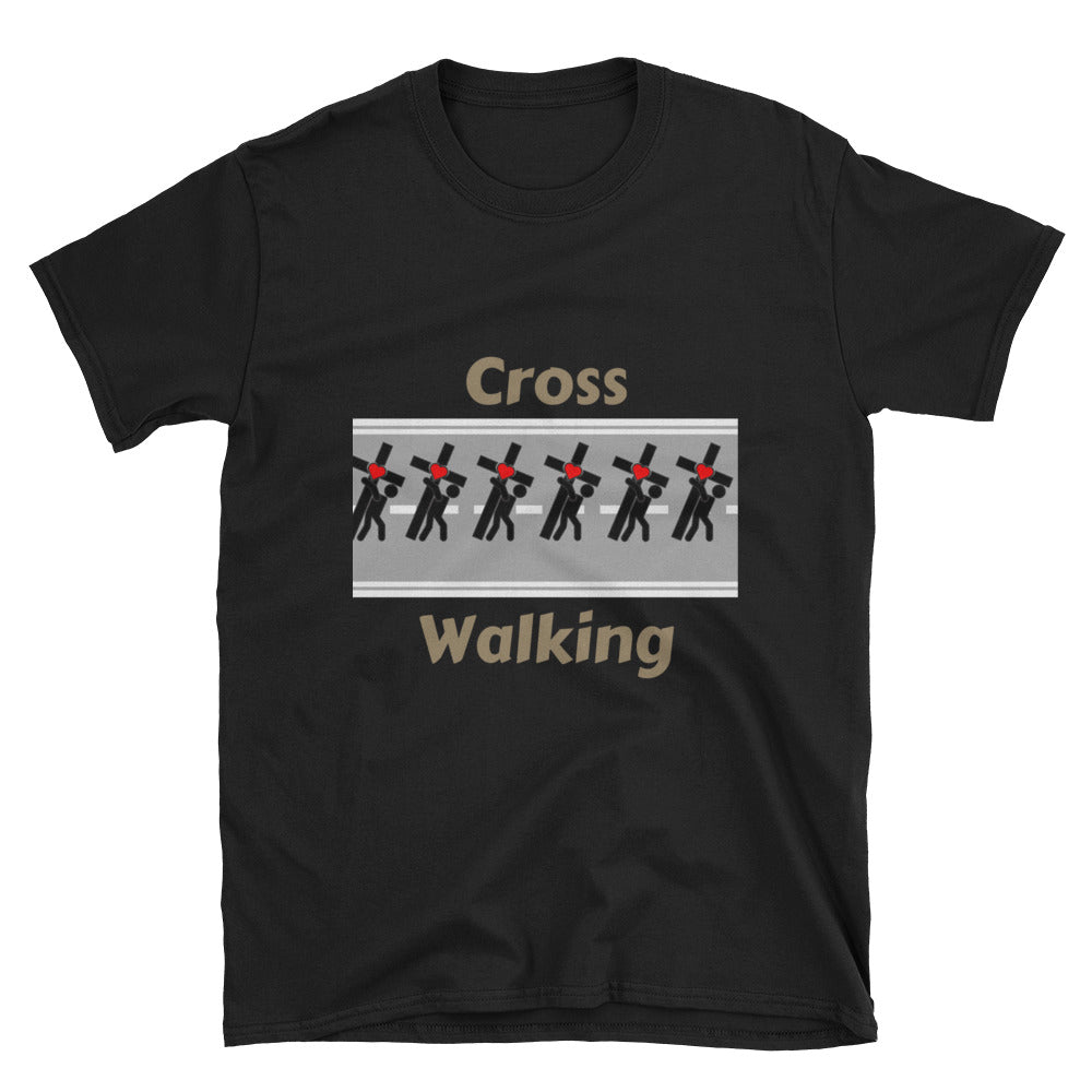 Cross Walking Unisex Tee