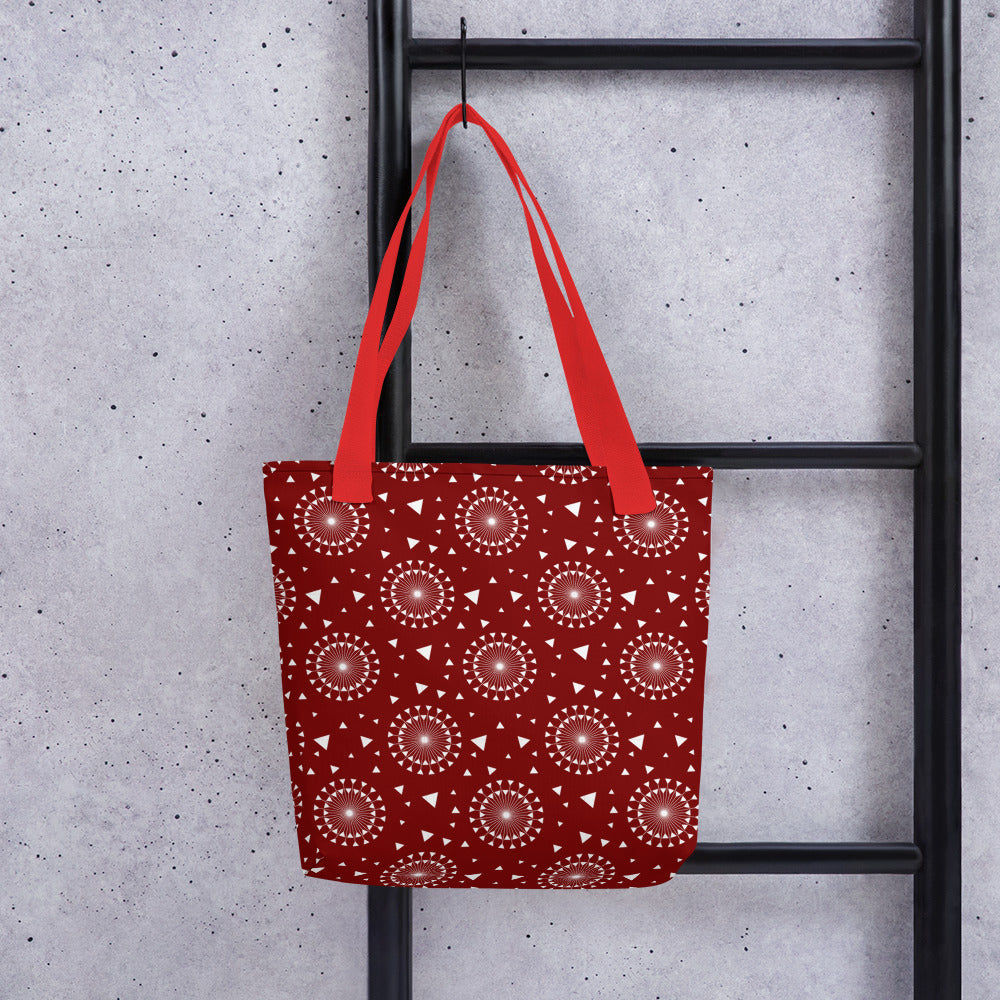 Red Vibrancy Tote bag