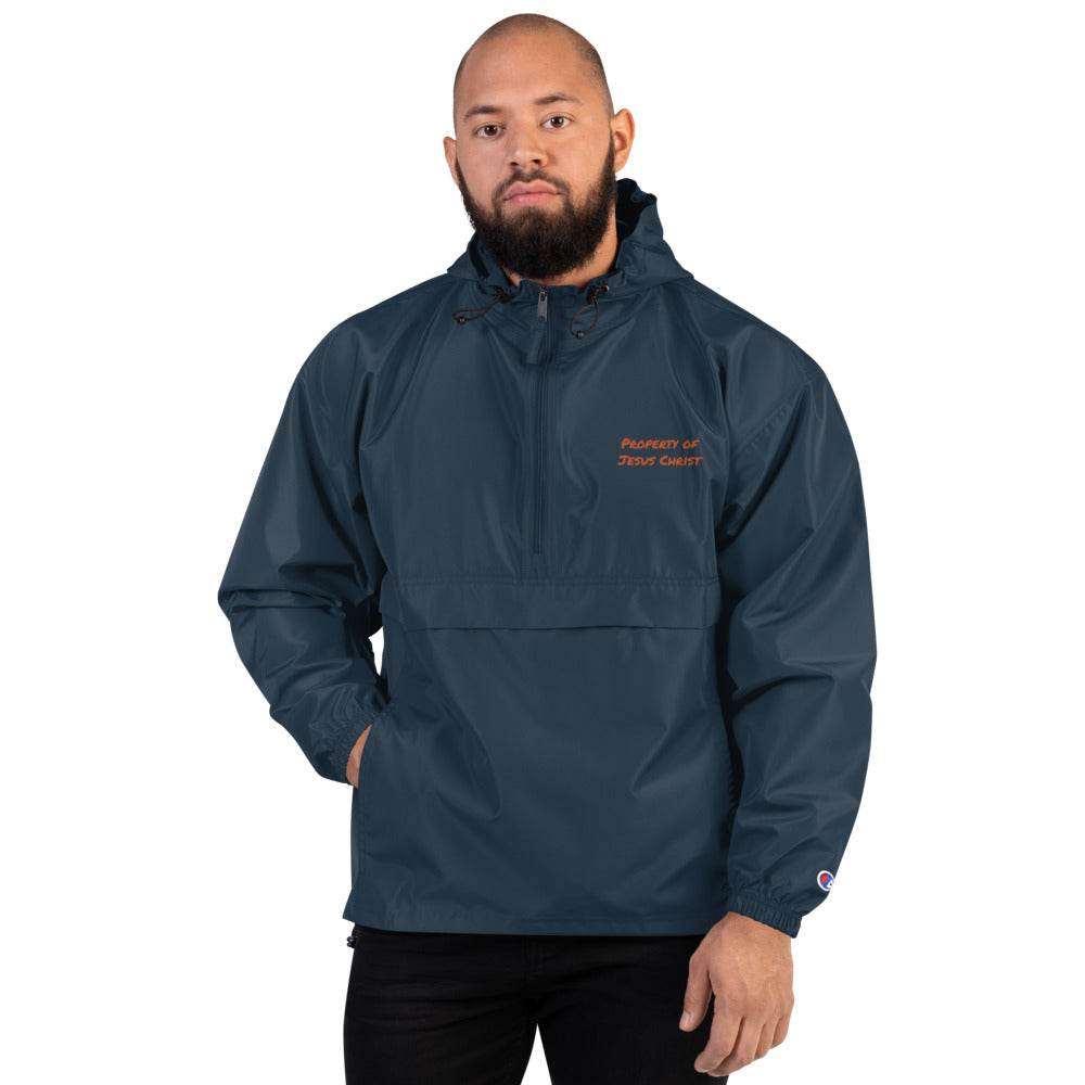 Property of Jesus Christ Champion Packable Jacket