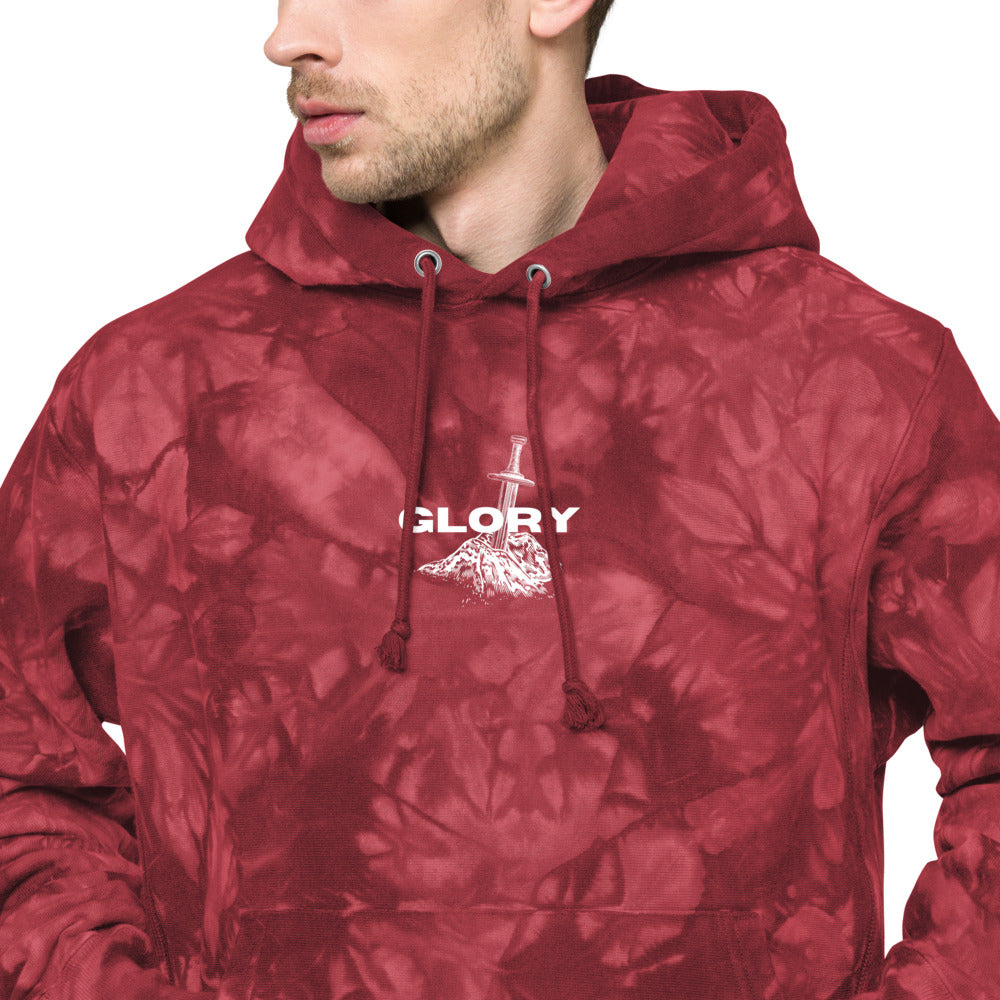 GLORY Unisex Champion tie-dye Hoodie