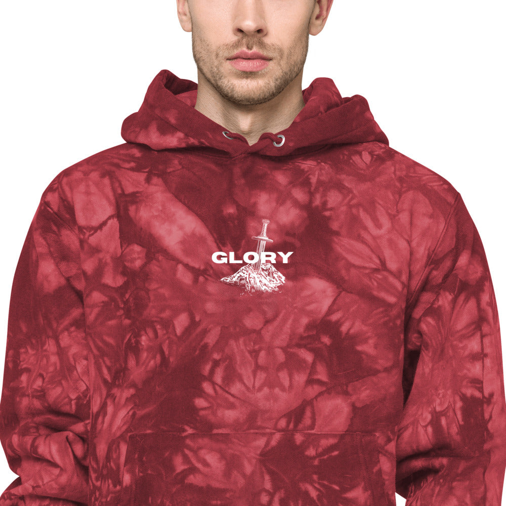 GLORY Unisex Champion tie-dye Hoodie