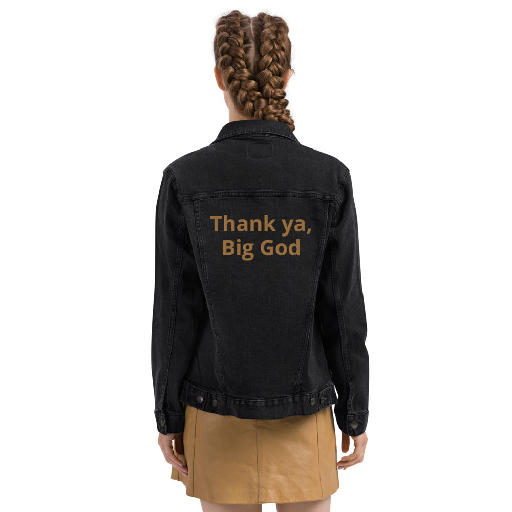 Big God Unisex Denim Jacket